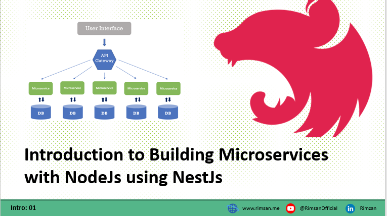 Introduction to Building Microservices with NodeJs using NestJs Framework