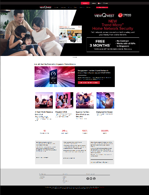 VQW Main and Signup Portal & API
