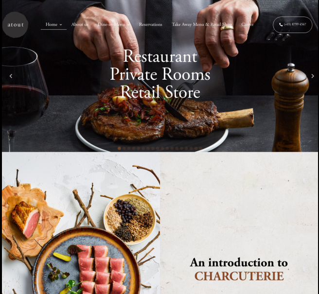 Atout Restaurant store & WIFI user data capture